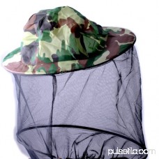 Urparcel Camouflage Mosquito Bug Insect Net Bee Mesh Head Face Protect Fishing Hat Hunting Camping